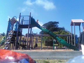 ADA compliant park playground